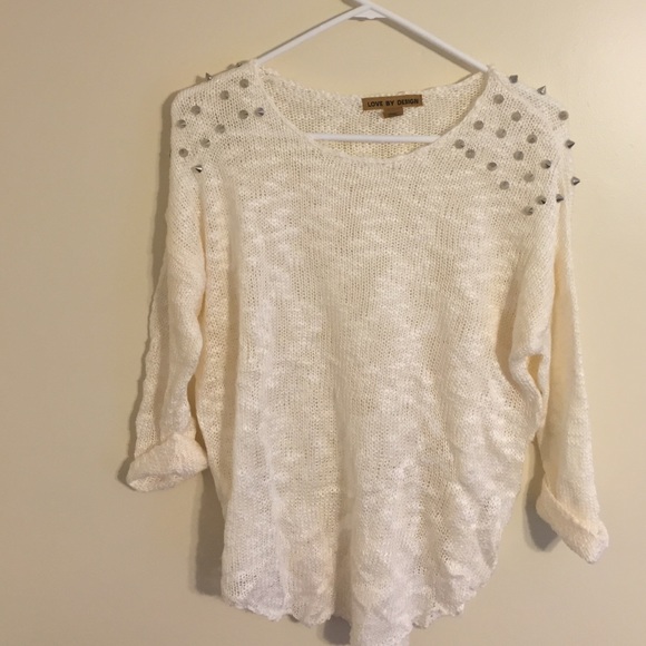 Studded sweater