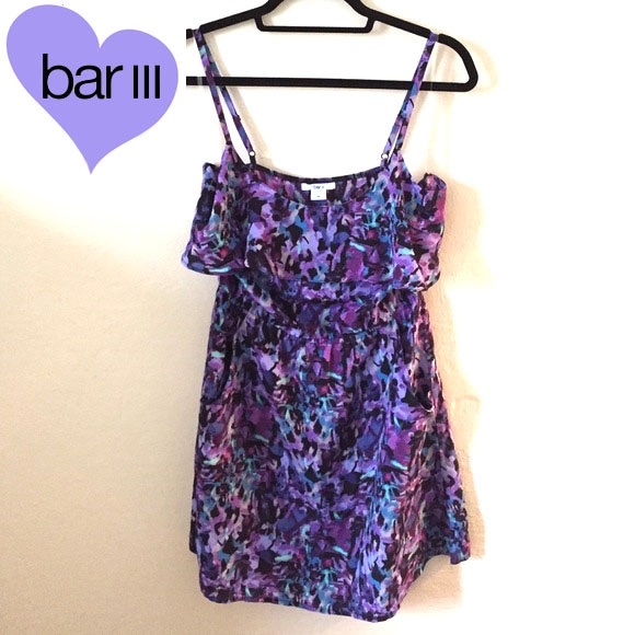Bar III Dresses & Skirts - 💋Silk flirty & sweet Bar III dress