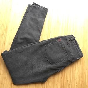 BDG super high rise twig ankle 28W 29L dark grey