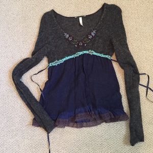 Free People wool top