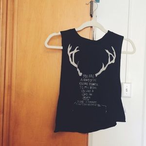 🌺SALE BRANDY Antler muscle tee