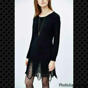 Unif Loose Strings Mini Sweater Dress