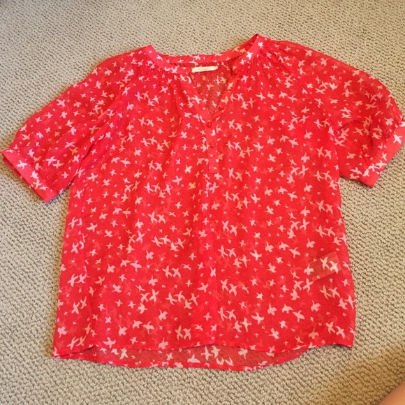 Sheer Seagull Blouse