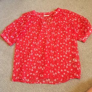 Sheer Seagull Blouse