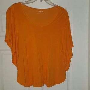 Express Bundle Dolman Tops, red & orange