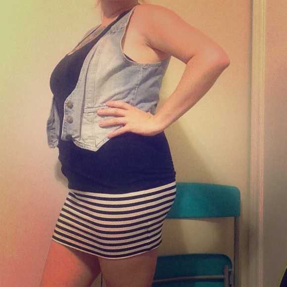 Denim vest