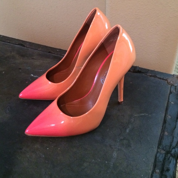 Peach/Orange Stilletos