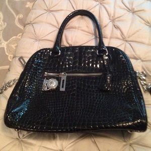 Croc Embossed Michael Kors Bag