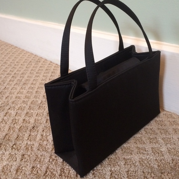 Kate Spade Black Satin Bag- SOLD - Picture 2 of 4