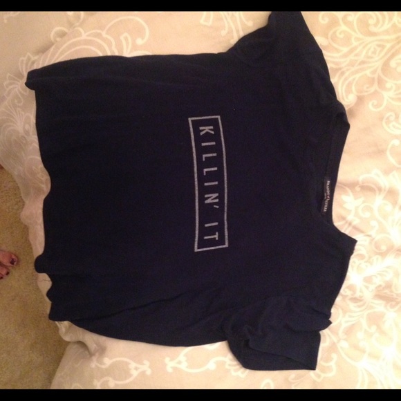 Killin it Brandy crop top