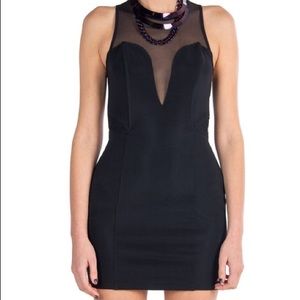 ❌SOLD❌ NWOT LUSH mesh bodycon dress