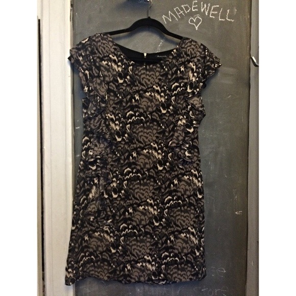 Madewell Ruffled Shift Dress