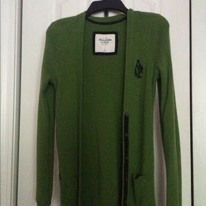 Green A&F sweater for sale .