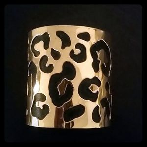 Max Azria gold cuff bracelet