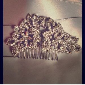 Vintage   Handmade bridal hairpiece