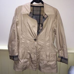 Barbour Beige Rain Coat