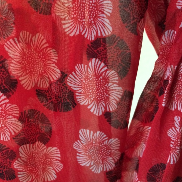 SOLD IN BUNDLE Sheer tunic/ long shirt- dress - Picture 2 of 2