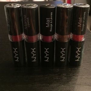 Nyx lipsticks matte