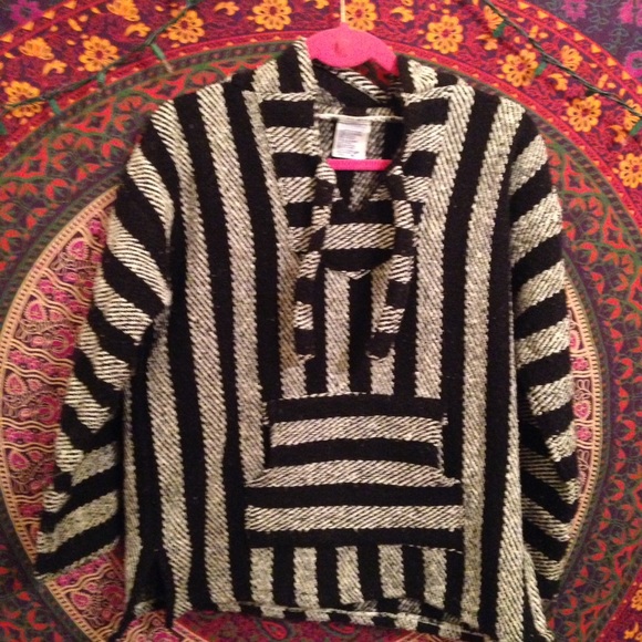 Baja Mexican hoodie kids size large