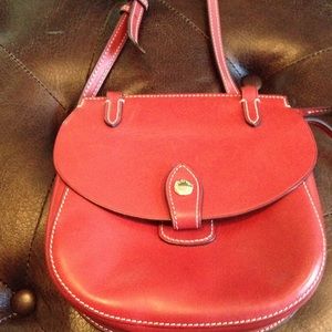 Dooney and Burke Red Messenger bag
