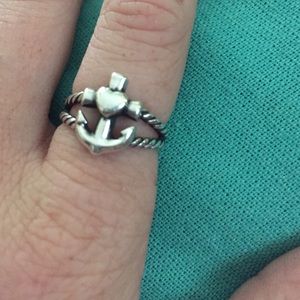 James Avery anchor ring