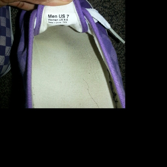 Purple Vans - Picture 4 of 4