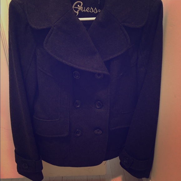 Guess pea coat!