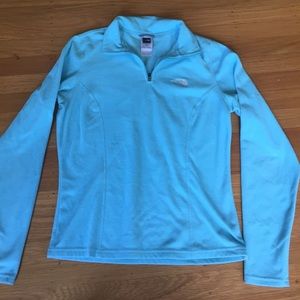 Light blue North Face fleece