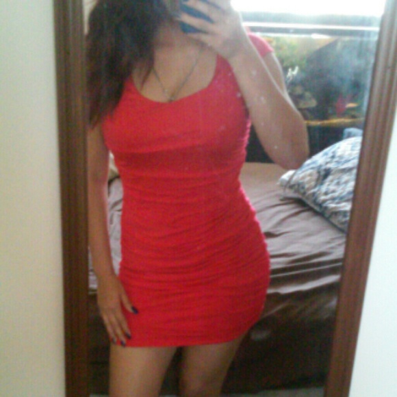 Red dress