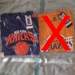 ❌Sold❌ NWT Adidas New York Knicks T-Shirt