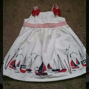 Baby sailboat dress.