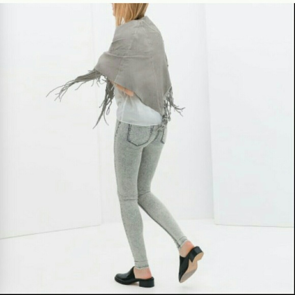 Zara acid wash jeggins