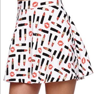 Kendall and Kylie for pacsun lipstick skirt