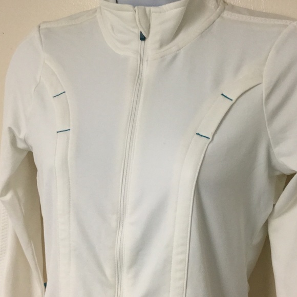 Athleta Jackets & Coats Athleta White Love Jacket Poshmark
