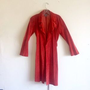 SUEDE COAT BY BISOU BISOU