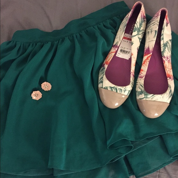 calvin klein colorful flats