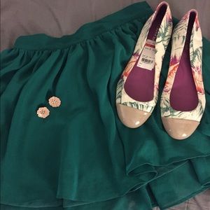 calvin klein colorful flats