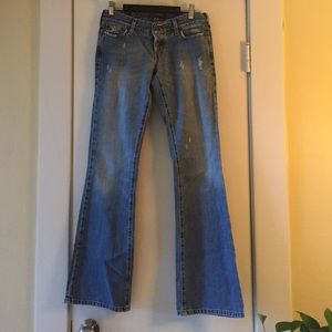 Hollister distressed jeans
