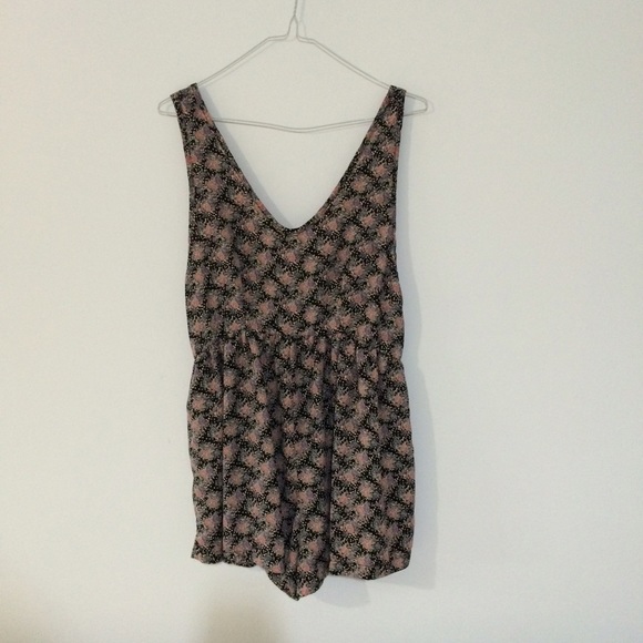 Audrey floral romper