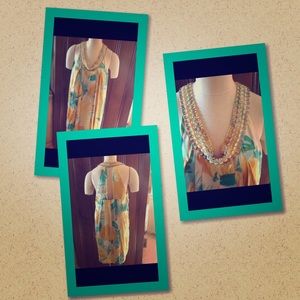 BCBG beaded cocktail dress