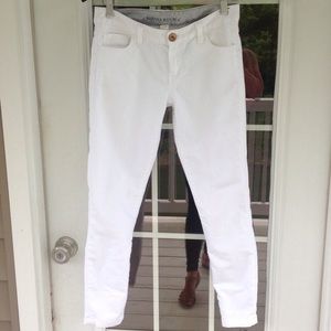 Banana Republic White Denim Pants