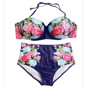 Retro high waisted bikini