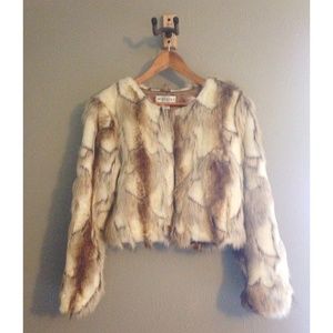 Nasty Gal Faux Fur Jacket NWOT