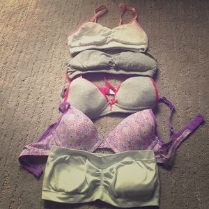 Girls lot of bras
