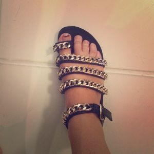 Sam Edelman gladiator Birkenstock style sandals