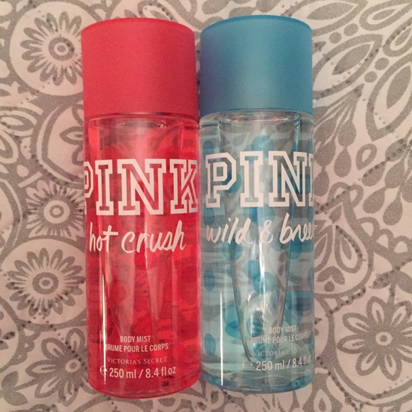 Two brand new PINK Victoria Secret sprays!