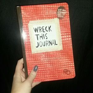 Brand New Orange "Wreck This Journal" byKeri Smith
