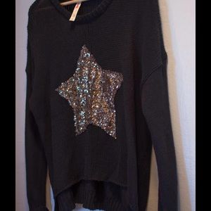 Alice Moon Sequin Star Top
