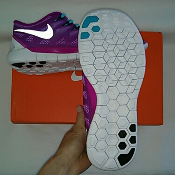Nike Free 5.0 Purple Mesh Sneakers * SOLD * - Picture 4 of 4