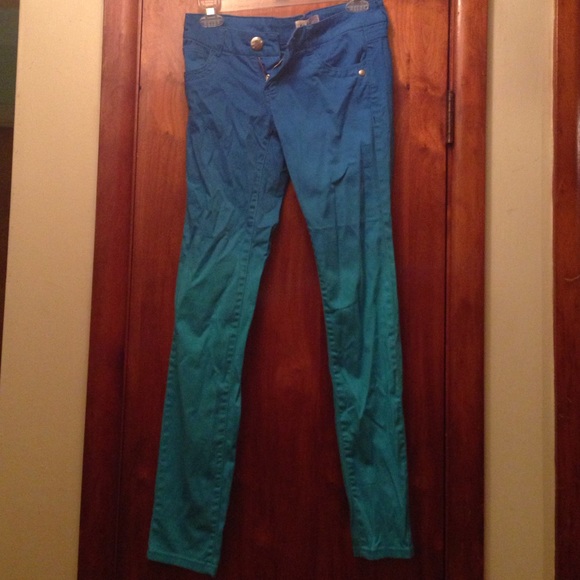 Ombre Skinny Jeans